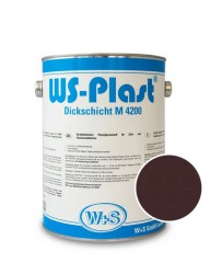 Краска WS-Plast шоколадно-коричневая 2,5 кг